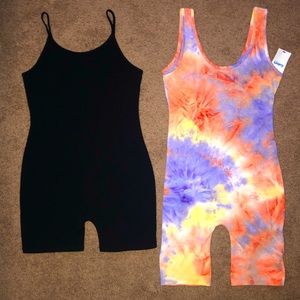 (2 PIECE LOT) POPULAR 21 Brand Rompers BOTH INCLUDED (NEVER WORN)